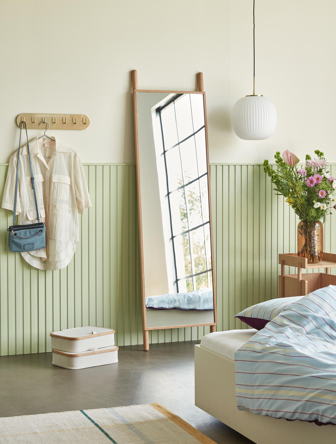 Serene pendel, hvid - Ø32 cm.